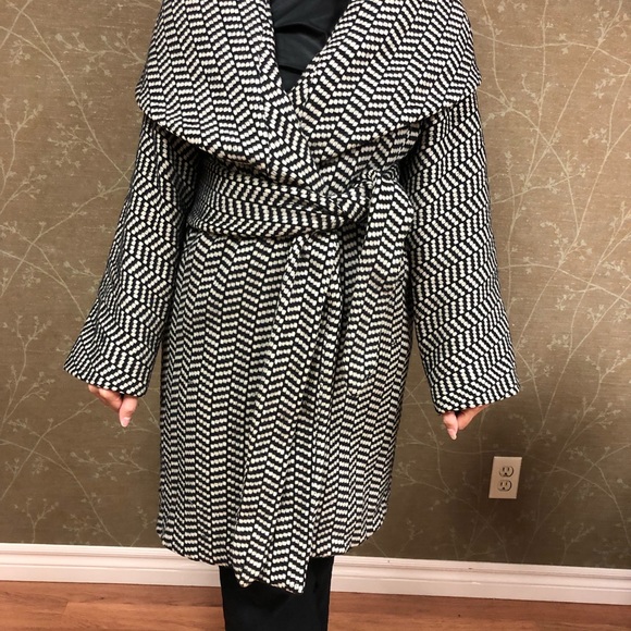Mara Hoffman Shawl Collar hooded coat - Picture 4 of 12